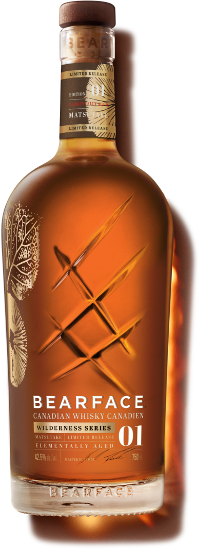 Bearface Canadian Whisky Bottle
